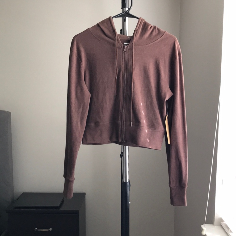 Chocolate Brown Women's Zip-Up Hoodie